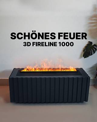 Электрокамин Custom с очагом Schones Feuer 3D FireLine 1000
