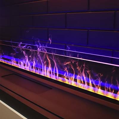 Электрический паровой очаг Schones Feuer 3D FireLine 600 Blue (с эффектом cинего пламени)