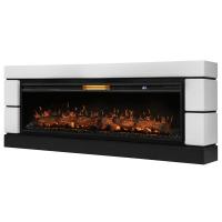 Электрокамин Moderno 60 с очагом Royal Thermo RTFP/P-Aurora 60LS, белый