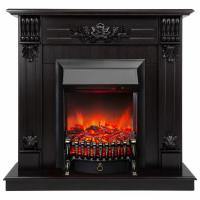 Электрокамин Ottawa DN с очагом от RealFlame Fobos Lux Black RC, венге премиум