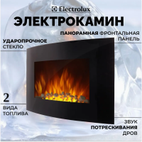 Электрический очаг EFP/W-1200URLS черный Electrolux  