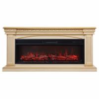 Электрокамин Callisto с очагом от RealFlame Joker 52, белый