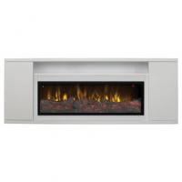 Электрокамин Bergen с очагом от RealFlame Beverly 1000, белый