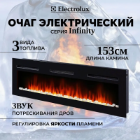 Электрический очаг Electrolux Infinity EFP/P-1600ULS