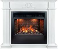 Каминокомплект Modena с очаг Design B800RF 3D Royal Flame, бьянко белый