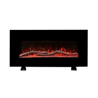 Электрокамин RealFlame Gamma с обогревом, настенная и напольная установка