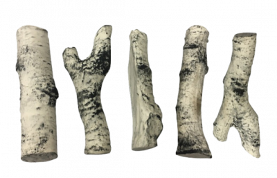 Дрова керамические береза ZeFire