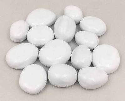 Камни керамические белые 14 шт ZeFire