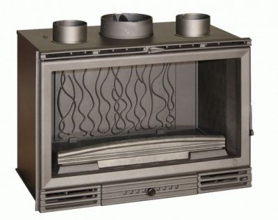  Топка чугунная инсерт INVICTA 800 Визьон Тотал турбо NEW