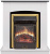 Электрокамин Barcelona очагом Majestic FX M Brass Royal Flame, белый с черным Электрокамин Barcelona очагом Majestic FX M Brass Royal Flame, белый с черным