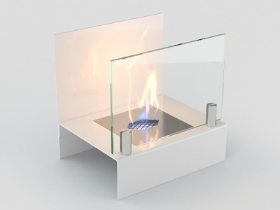 Биокамин Афиша белый Lux Fire