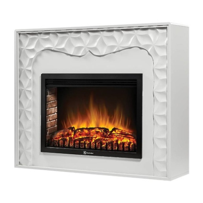Электрокамин Vivo 30 с очагом Electrolux EFP/P - 3020LS, белый