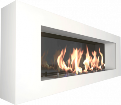 Биокамин настенный Orion 1200 белый со стемалитом ZeFire