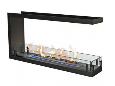 Биокамин торцевой сквозной Standart 900