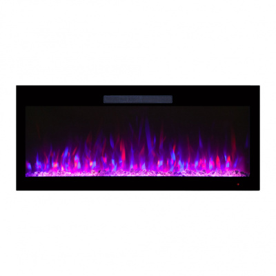 Электроочаг RealFlame Diamond 42, с муляжом дров и кристаллами