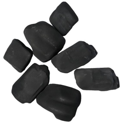 Уголь керамический матовый 7 шт