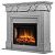 Электрокамин Antico с очагом от Electrolux EFP/P-2520LS, серый