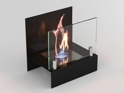 Биокамин Афиша черный Lux Fire