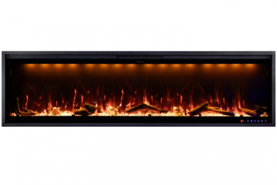 Широкоформатный очаг Mercury 60 LED RF Royal Flame
