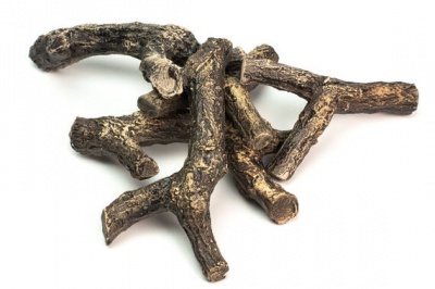 Дрова керамические темные, яблоня ZeFire