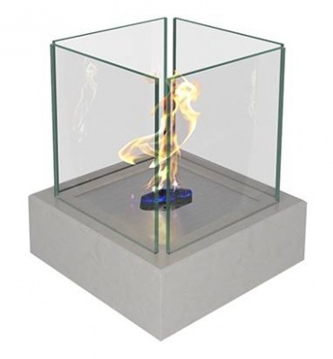 БИОКАМИН QUANT STONE белый ZeFire