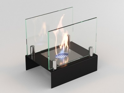 Биокамин Арлекино черный Lux Fire