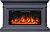 Электрокамин Coventry с очагом Vision 42 LOG LED Royal Flame, серый графит