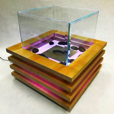 БИОКАМИН IMPULSE C ПОДСВЕТКОЙ LED ZeFire