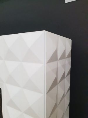 Электрокамин Diamond с очагом Vision 23 EF LED 3D FX, белый