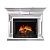 Электрокамин Torino с очагом Vision 30 EF LED FX от Royal Flame, белый