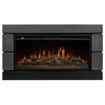 Электрокамин Moderno 40 с очагом Royal Thermo RTFP/P-Aurora 40LS, графит
