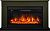 Электрокамин Bergen с очагом Vision 42 LOG LED от Royal Flame, темная олива
