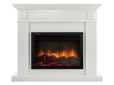 Электрокамин Bianco с очагом Electrolux EFP/P - 3020LS, белый