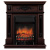Электрокамин Lilian DN с очагом от RealFlame Fobos Lux Black RC, орех