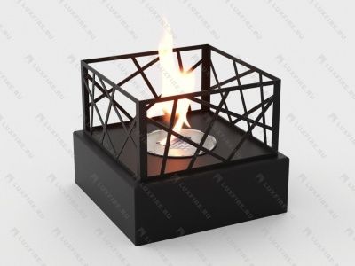  Биокамин настольный "Пикник" S черный