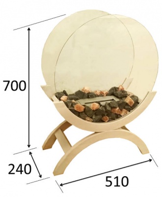 БИОКАМИН IRIS MEDIUM ZeFire