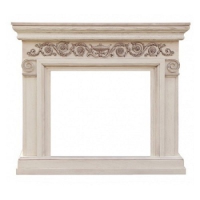 Портал Athena слоновая кость с патиной от Royal Flame