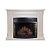 Электрокамин Boston с очагом Dioramic 28 LED FX от Royal Flame, алебастр