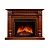 Электрокамин Edinburg с очагом Dioramic 33 LED FX от Royal Flame, орех