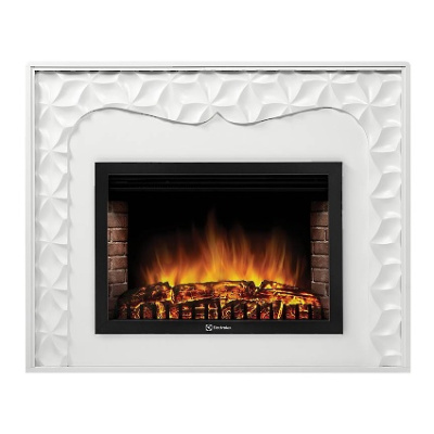 Электрокамин Vivo 30 с очагом Electrolux EFP/P - 3020LS, белый