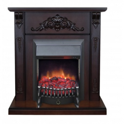 Электрокамин Anita с очагом от RealFlame Fobos Lux BL, античный дуб