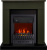 Электрокамин Bergen с очагом Aspen Black от Royal Flame, темная олива