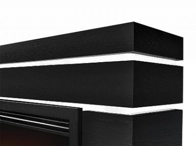 Электрокамин Moderno с очагом Electrolux EFP/P - 3020LS, черный дуб