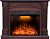 Электрокамин Boston с очагом Emerald 28 от Royal Flame, темный дуб